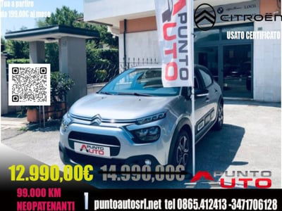 Citroen C3 BlueHDi 100 S&S Feel Pack usata