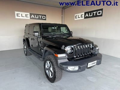 Jeep Wrangler Unlimited 2.2 Mjt II Sahara usata