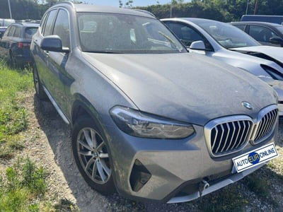 BMW X3 sDrive18d 48V Msport usata