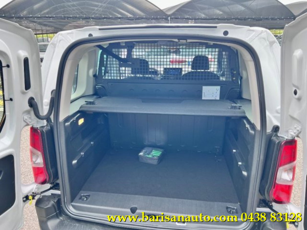 Opel Combo Furgone Cargo 1.5 Diesel 100CV S&S PL-DC 850kg Essentia (9)