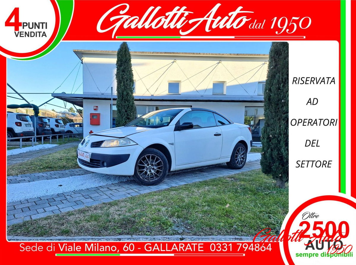 Renault Mégane Cabrio 2.0 16V dCi Luxe