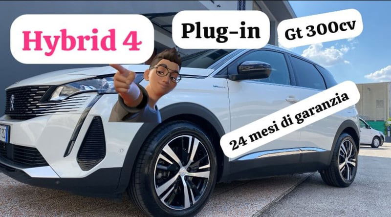 Peugeot 3008 Hybrid4 300 e-EAT8 GT