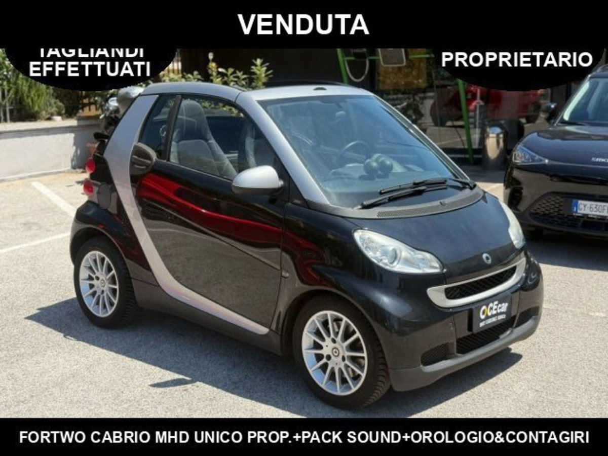 smart Fortwo Cabrio 1000 52 kW cabrio pulse