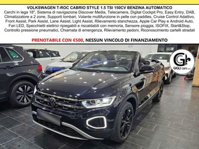 Volkswagen T-Roc Cabrio 1.5 tsi Style usata
