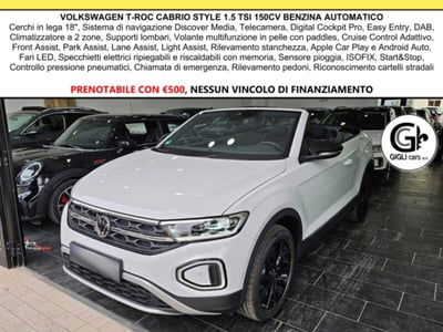 Volkswagen T-Roc Cabrio 1.5 tsi Style usata