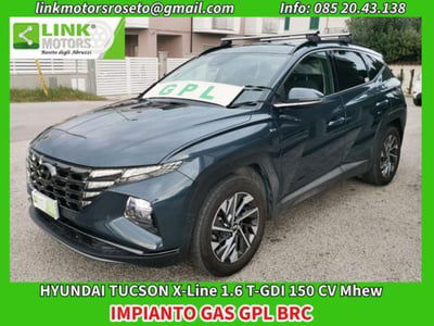 Hyundai Tucson 1.6 t-gdi 48V Xline 2wd dct usata