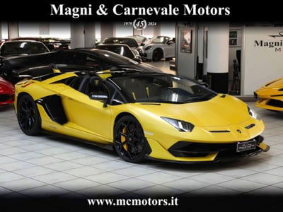 Lamborghini Aventador Cabrio SVJ 6.5 V12 Roadster usata