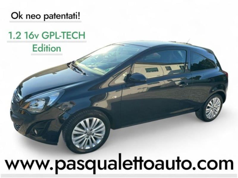 Opel Corsa 1.2 85CV 3 porte GPL-TECH Edition
