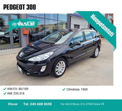 Peugeot 308 SW 1.6 HDi 110CV Premium usata