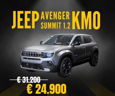 Jeep Avenger 1.2 turbo Summit fwd 100cv nuova