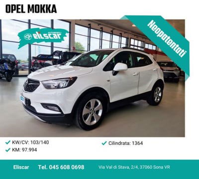 Opel Mokka 1.4 Turbo GPL Tech 140CV 4x2 Ego usata