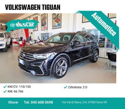 Volkswagen Tiguan 2.0 TDI 150 CV SCR DSG 4MOTION R-Line usata