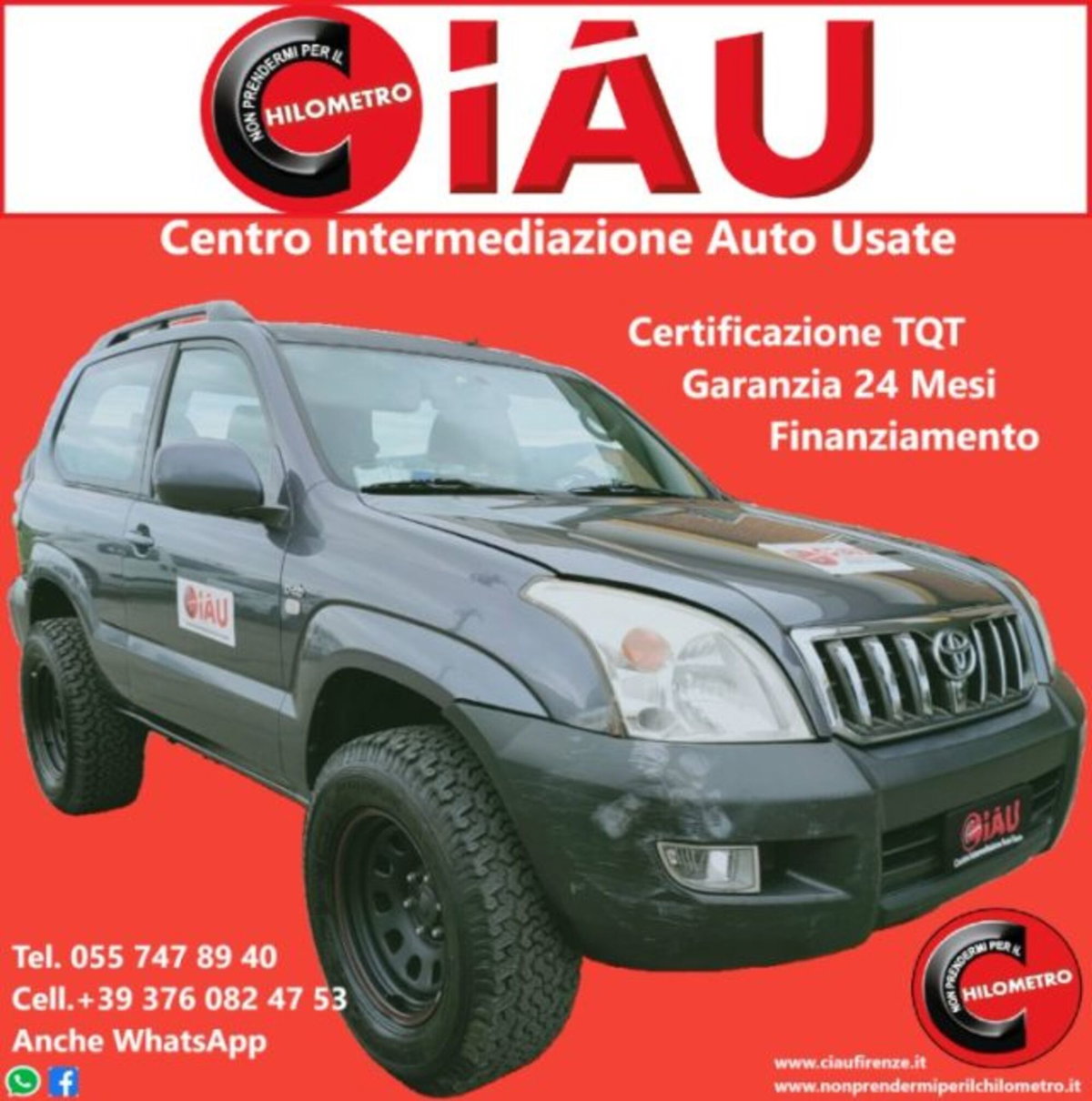 Toyota Land Cruiser D-4D 16V cat 3 porte