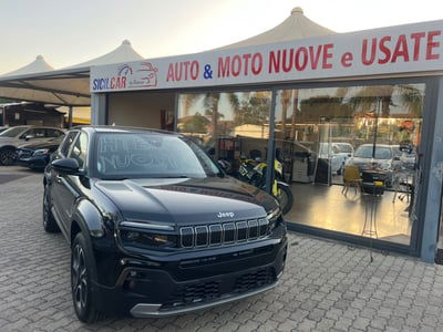 Jeep Avenger 1.2 turbo e-hybrid mhev Upland 4xe 145cv edct6 nuova