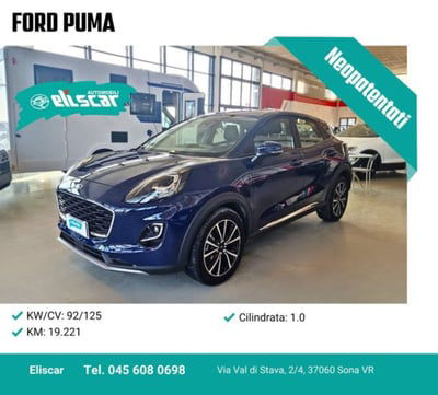 Ford Puma 1.0 EcoBoost Hybrid 125 CV S&S ST-Line Design 2 usata