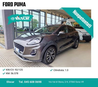 Ford Puma 1.0 EcoBoost Hybrid 125 CV S&S ST-Line Design 2 usata