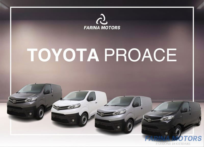 Toyota Proace 1.5D 120CV S&S PL-TN Furgone Medium 4p.10q Active