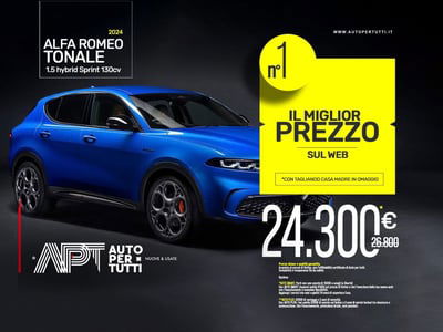 Alfa Romeo Tonale 1.5 hybrid Sprint 130cv tct7 usata