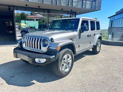 Jeep Wrangler Unlimited 2.2 Mjt II Sahara usata