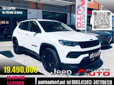 Jeep Compass 1.5 Turbo T4 130CV MHEV 2WD Night Eagle usata