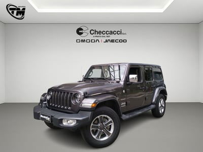 Jeep Wrangler Unlimited 2.2 Mjt II Sahara usata