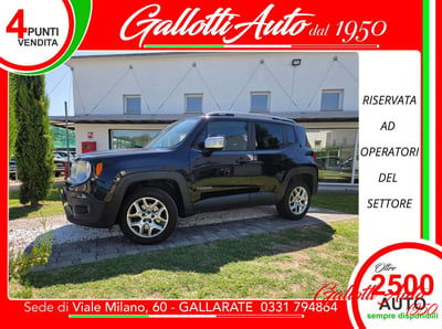 Jeep Renegade 2.0 Mjt 140CV 4WD Active Drive Limited usata
