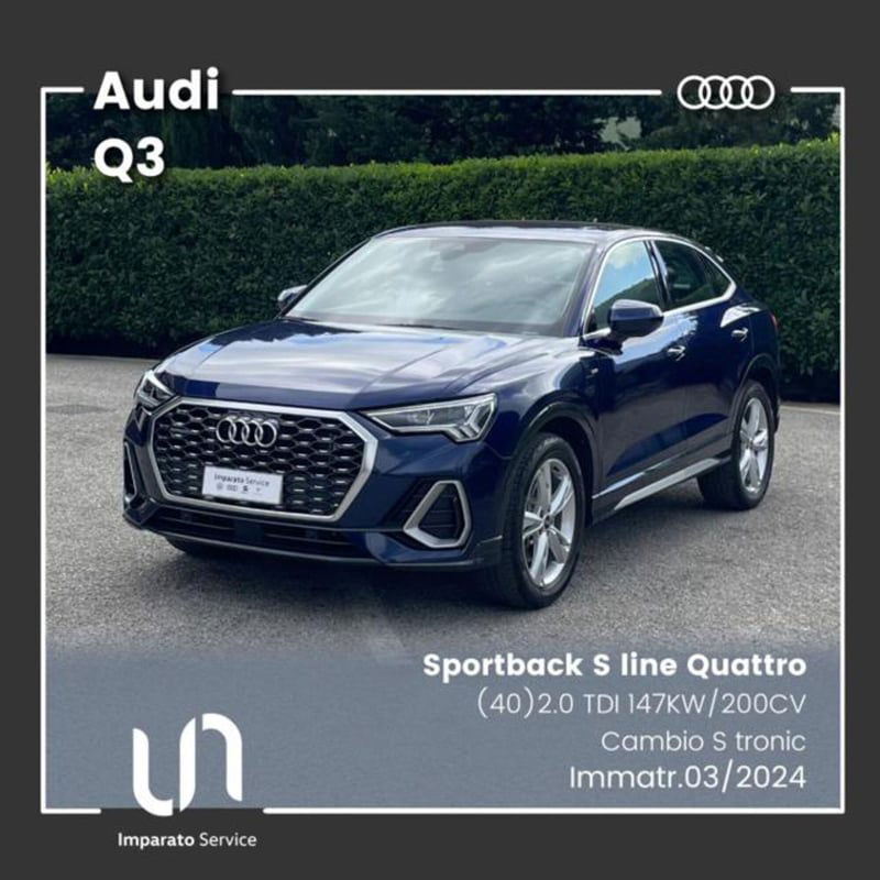 Audi Q3 Sportback 40 TDI quattro S tronic S line edition