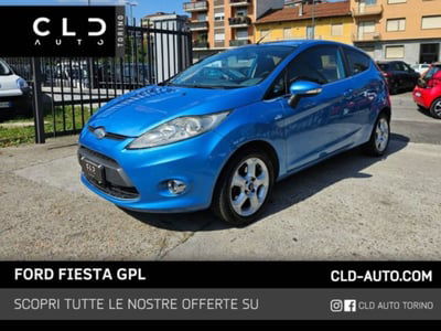 Ford Fiesta 1.4 3 porte Bz.- GPL Titanium usata