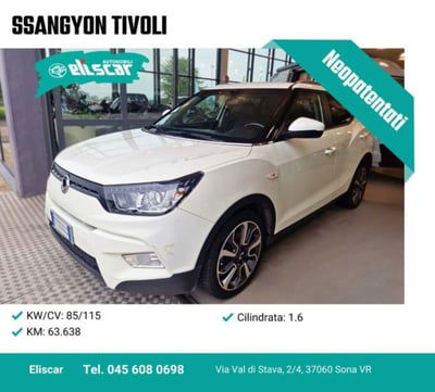 Ssangyong Tivoli 1.6d 2WD Be usata