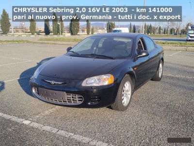 Chrysler Sebring 2.0 16V cat LX Cabrio usata
