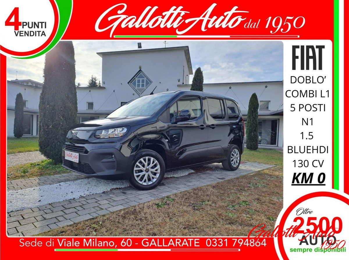 Fiat Doblò combi N1 1.5 diesel 130cv