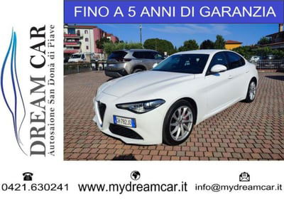 Alfa Romeo Giulia 2.2 Turbodiesel 160 CV AT8 Rosso Edizione usata