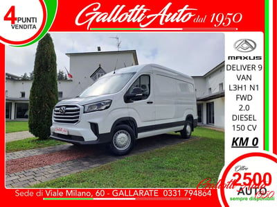 Maxus Deliver9 Furgone Deliver9 2.0CRDI 150CV RWD PL-TM Furgone nuovo