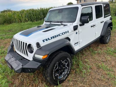 Jeep Wrangler Unlimited 2.0 PHEV ATX 4xe Rubicon usato