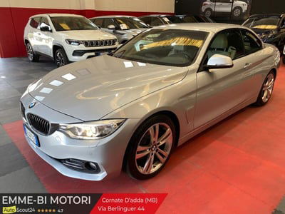 BMW Serie 4 Cabrio 420d  Sport usata