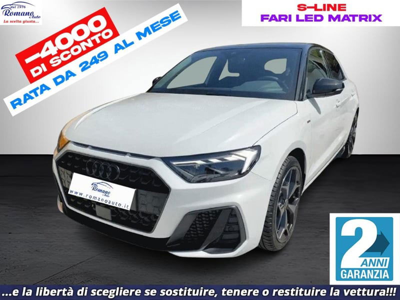 Audi A1 Sportback 30 TFSI S tronic Identity Black