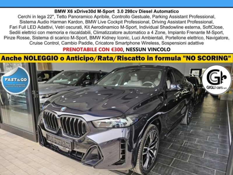 BMW X6 xdrive30d MSport Pro auto