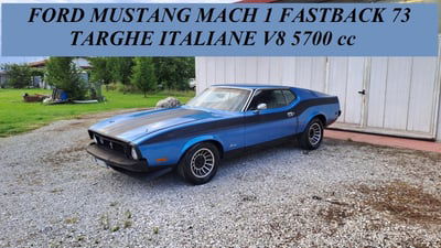 Ford Mustang Coupé Fastback 5.0 V8 Mach 1 usata