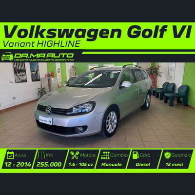 Volkswagen Golf Variant 1.6 TDI 105 CV Highline BlueMotion Technology usata