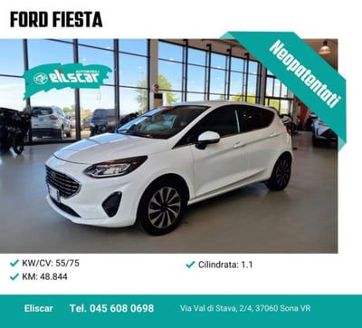 Ford Fiesta 1.1 75 CV 5 porte Plus usata