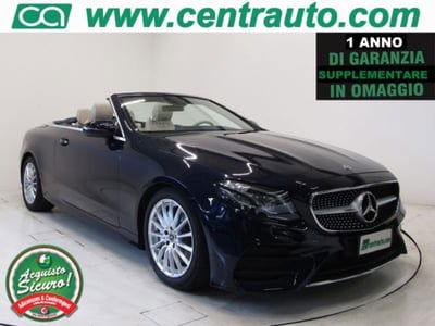 Mercedes-Benz Classe E Cabrio 220 d Auto 4Matic Cabrio Business Sport usata