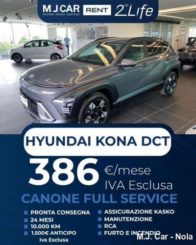 Hyundai Kona 1.0 T-GDI XLine nuova