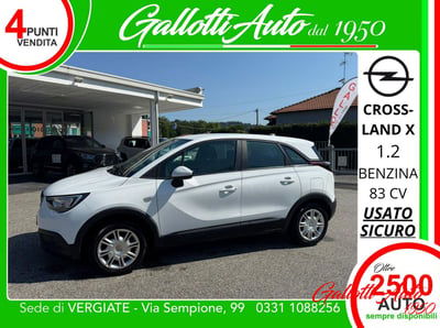 Opel Crossland X 1.2 12V usata