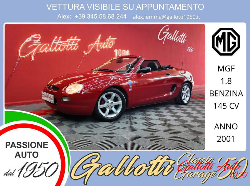 Mg MGF 1.8i cat VVC