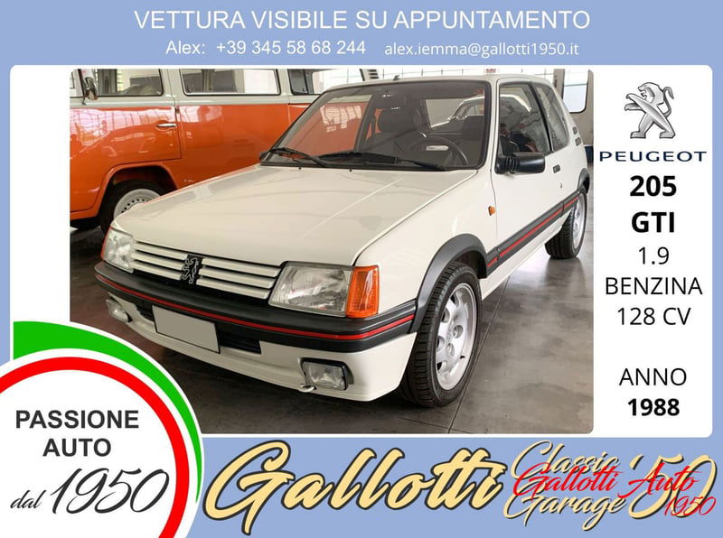 Peugeot 205 3 porte GTI