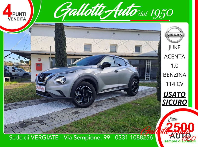 Nissan Juke 1.0 dig-t Acenta 114cv