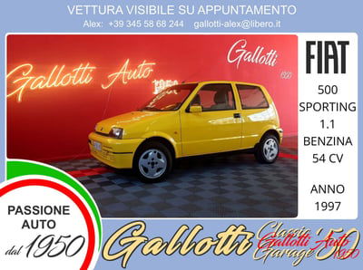 Fiat Cinquecento 1.1i cat Sporting usata