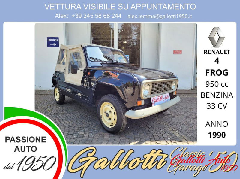 Renault 4 Cabrio Frog