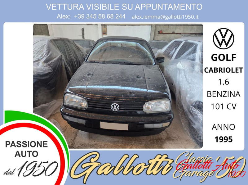 Volkswagen Golf Cabrio 1.6 cat Avantgarde