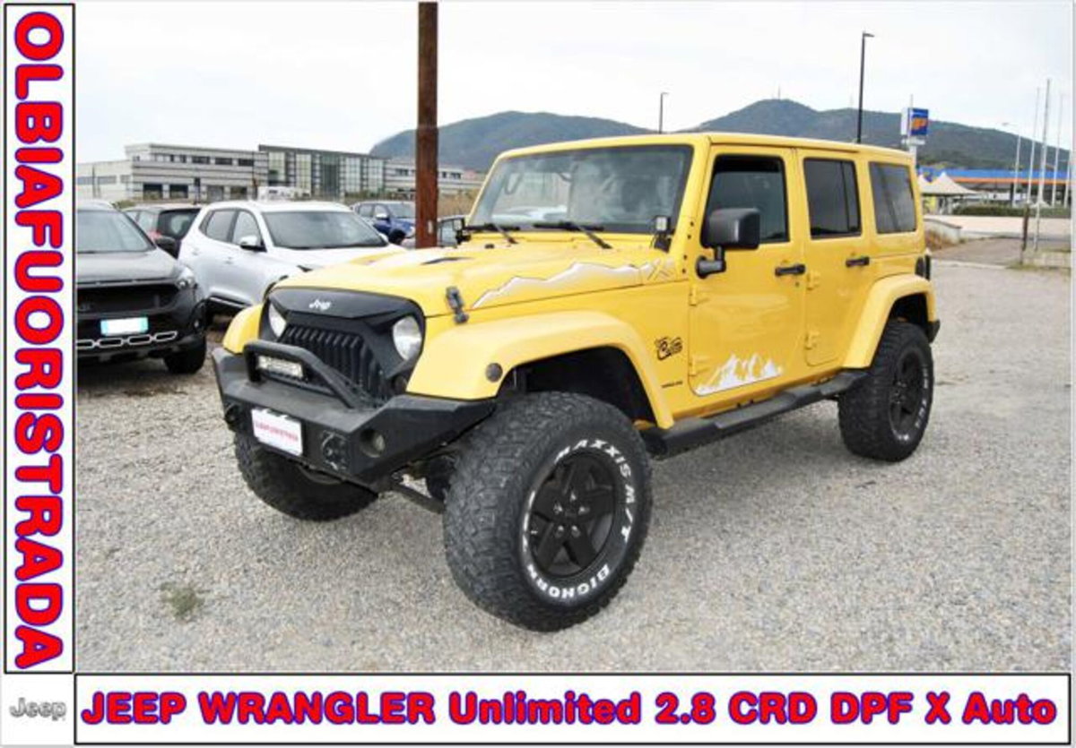 Jeep Wrangler Unlimited 2.8 CRD DPF X Auto
